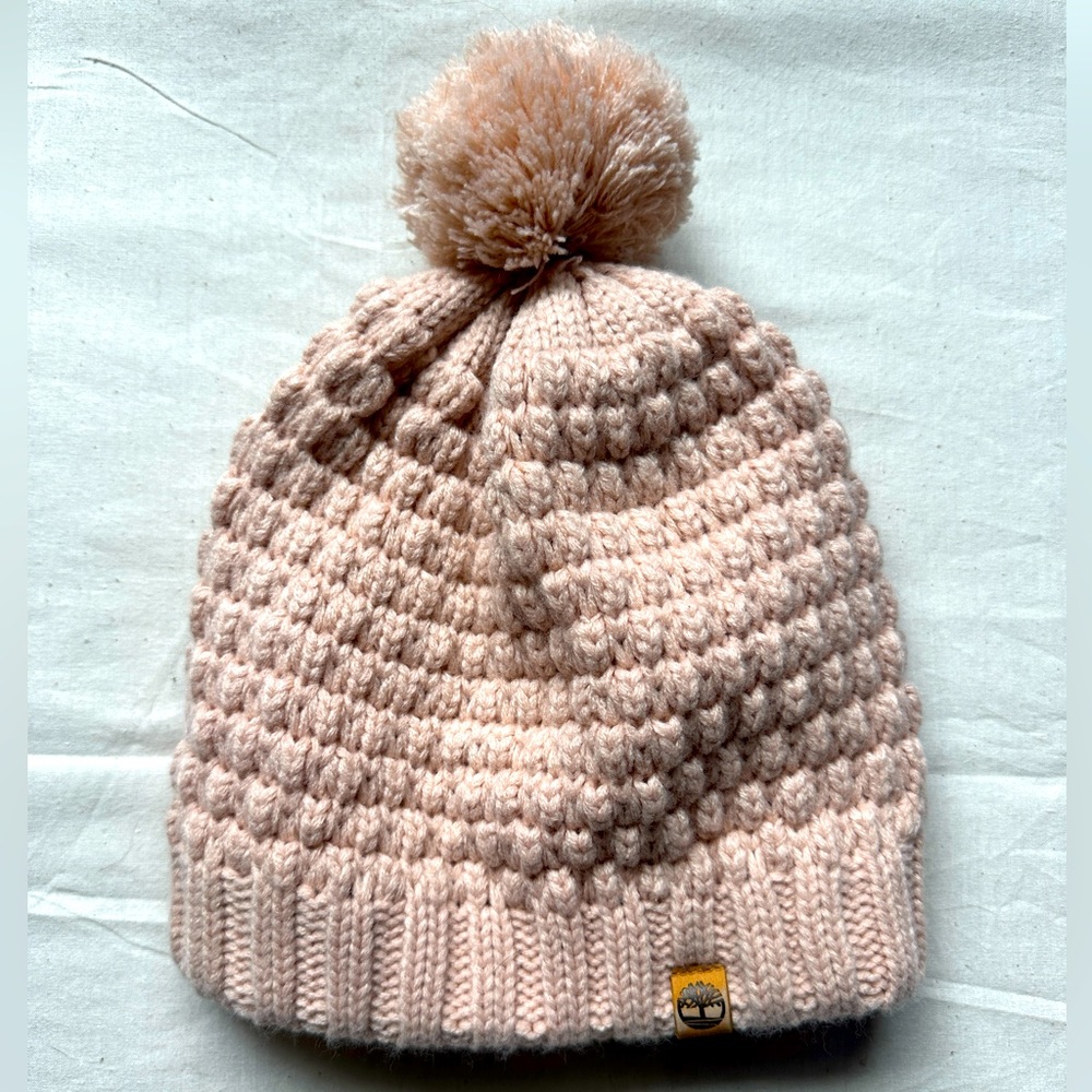 Timberland Knit Pom Beanie OS